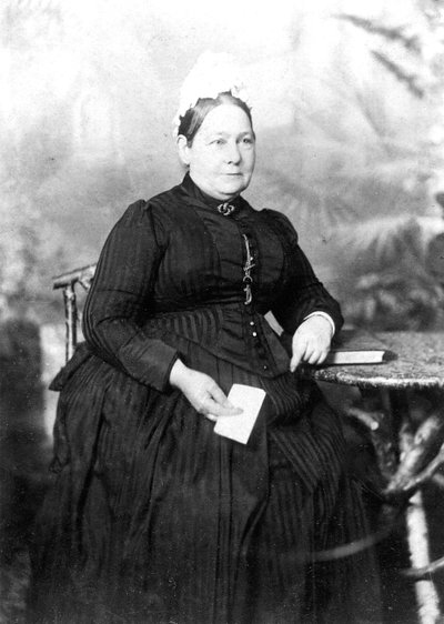 Elizabeth Ann Everest (d.1895), Nanny to Winston Churchill (1874-1965) by English Photographer